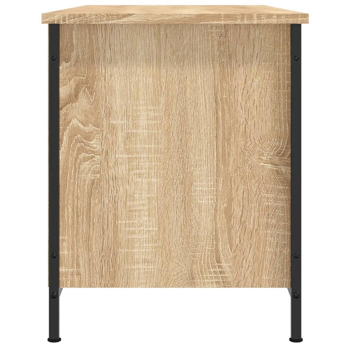 Tv-Bänk Sonoma-Ek 100X40X50 Cm Konstruerat Trä