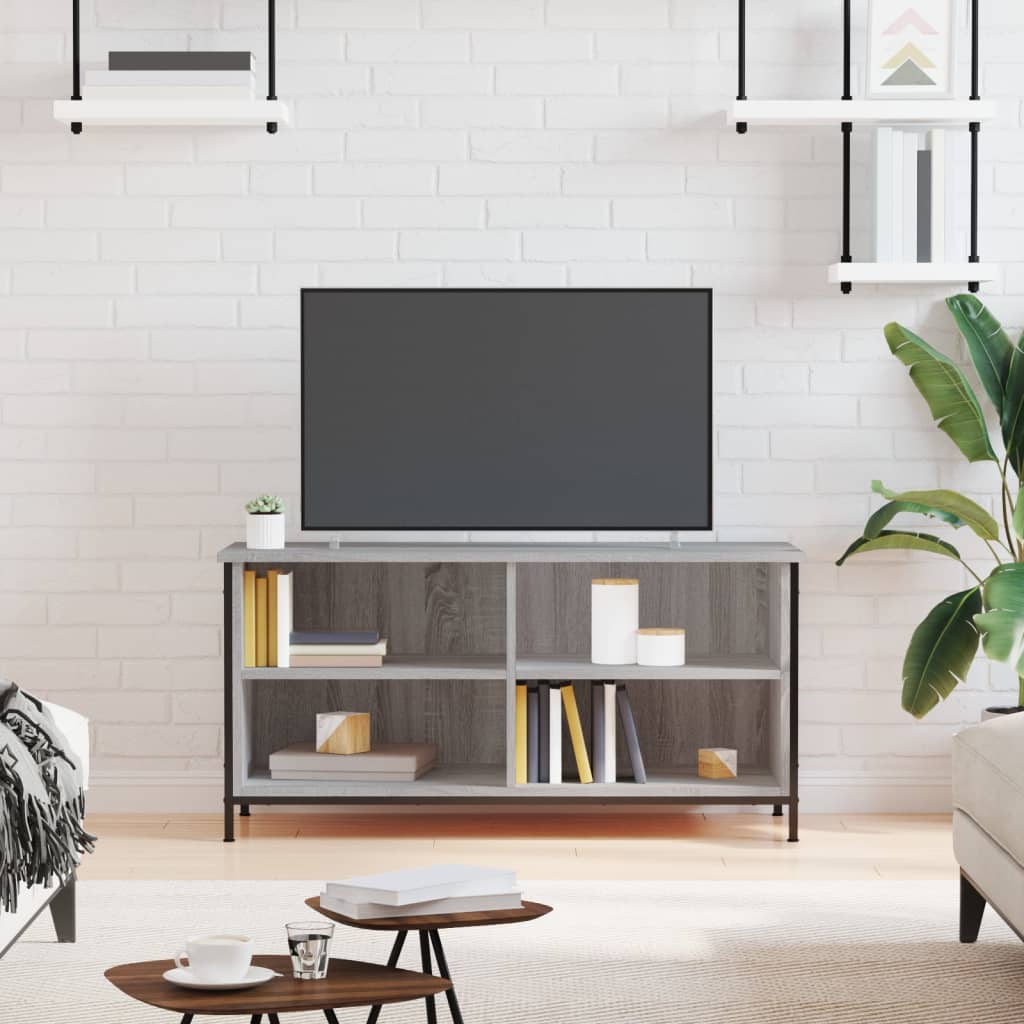 Tv-Bänk Sonoma-Ek 100X40X50 Cm Konstruerat Trä