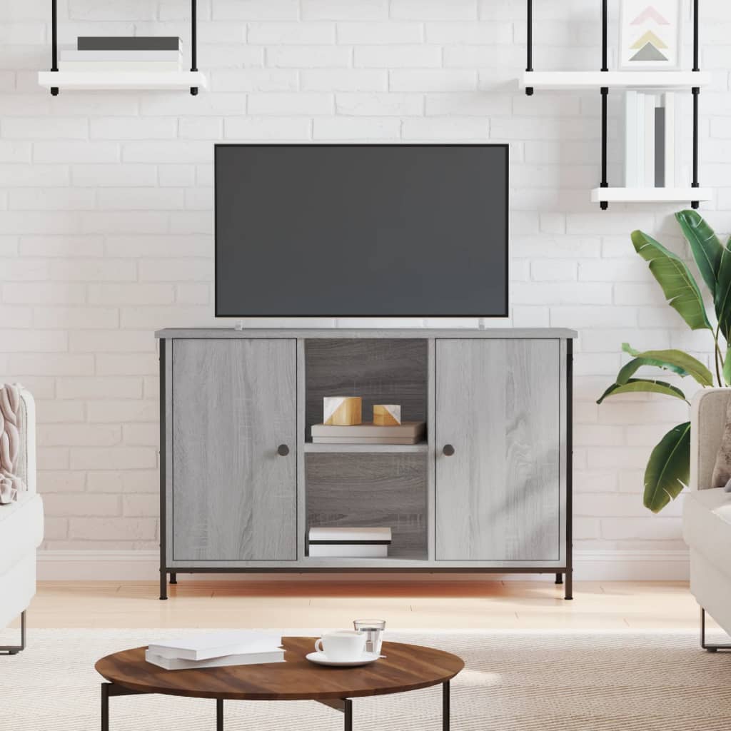 Tv-Bänk 100X35X65 Cm Konstruerat Trä