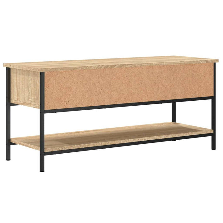 Tv-Skåp 100X35X45 Cm Konstruerat Trä