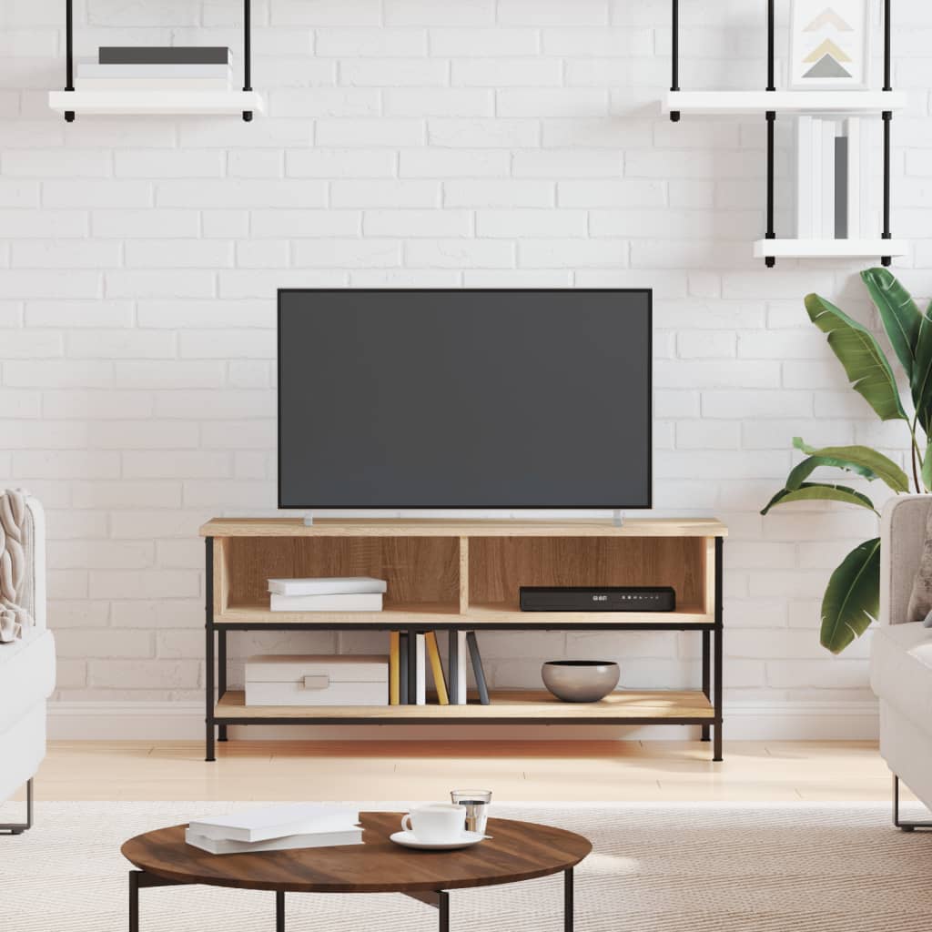Tv-Skåp 100X35X45 Cm Konstruerat Trä