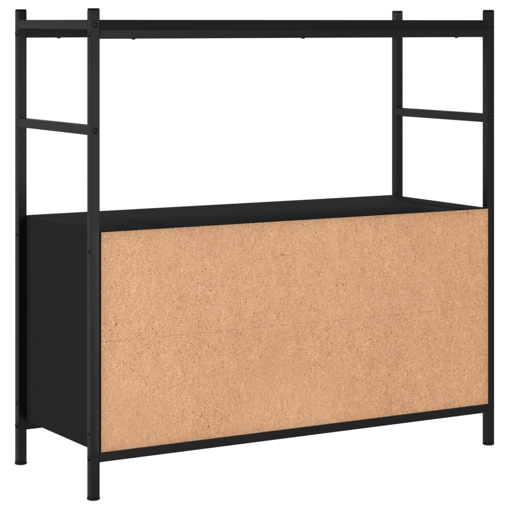 Bok 80X30X78,5 Cm Konstruerat Trä Och Järn