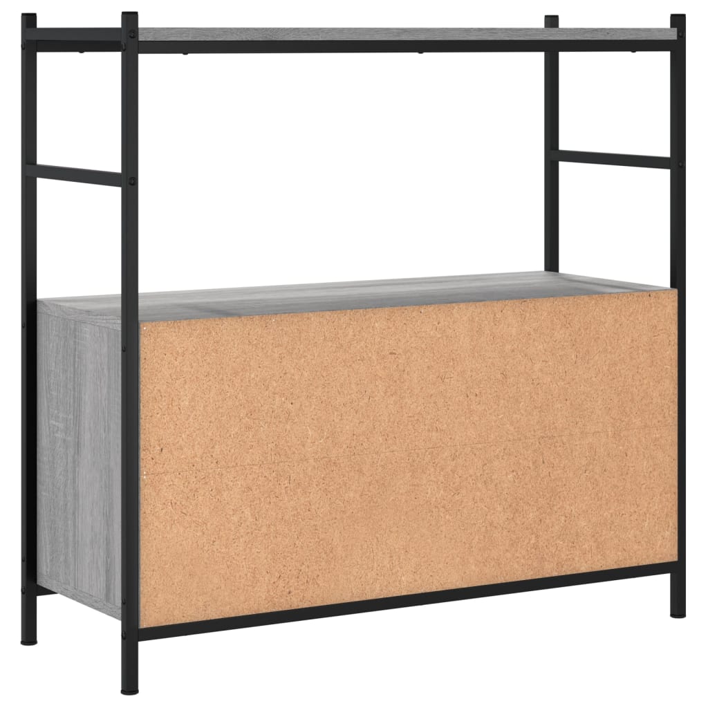 Bok 80X30X78,5 Cm Konstruerat Trä Och Järn