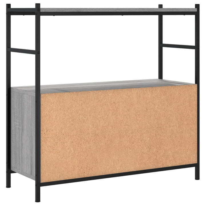 Bok 80X30X78,5 Cm Konstruerat Trä Och Järn