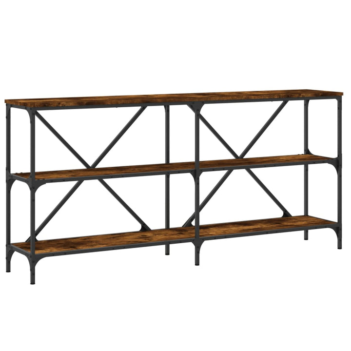 Konsolbord 160X30X75 Cm Konstruerat Trä Och Järn