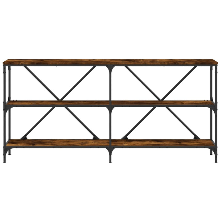 Konsolbord 160X30X75 Cm Konstruerat Trä Och Järn