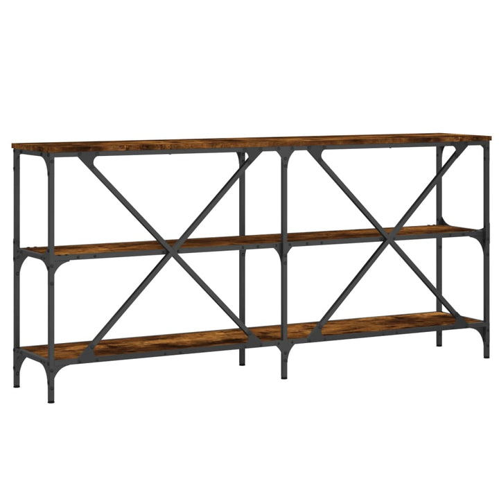 Konsolbord 160X30X75 Cm Konstruerat Trä Och Järn