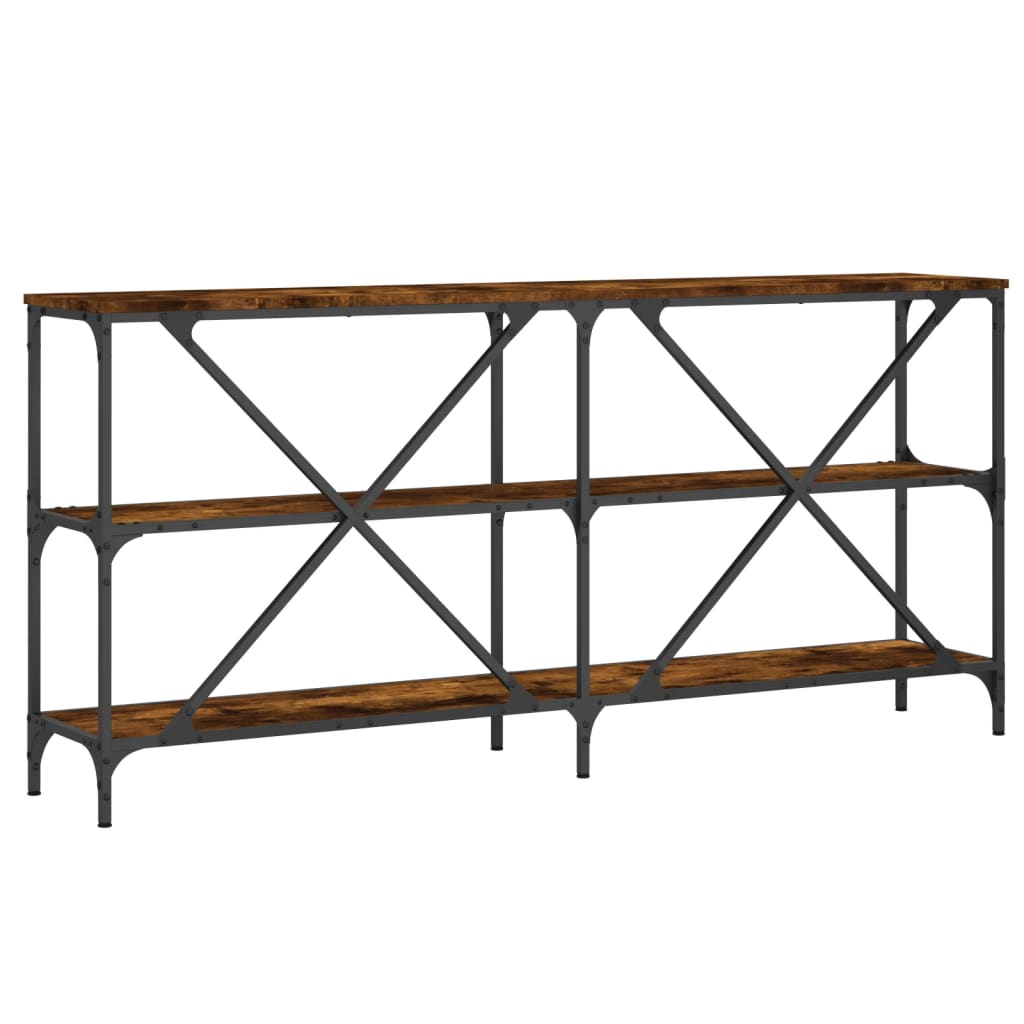 Konsolbord 160X30X75 Cm Konstruerat Trä Och Järn