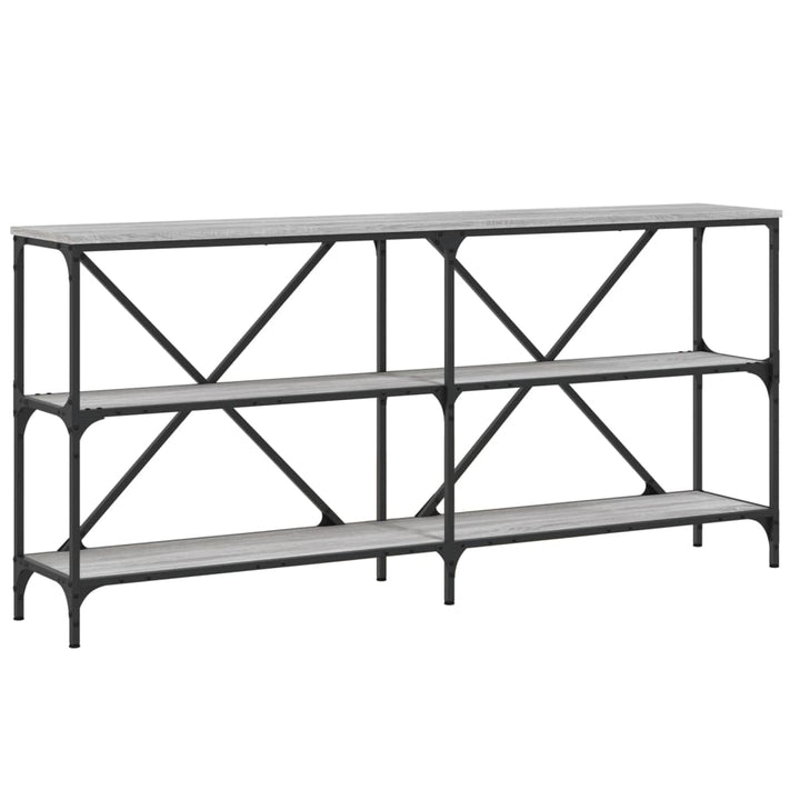 Konsolbord 160X30X75 Cm Konstruerat Trä Och Järn