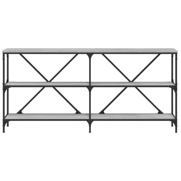 Konsolbord 160X30X75 Cm Konstruerat Trä Och Järn