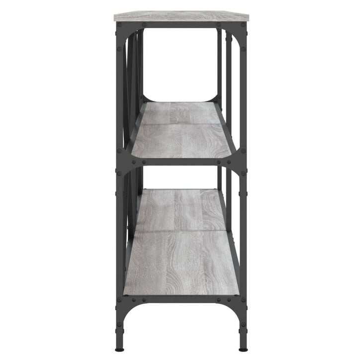 Konsolbord 160X30X75 Cm Konstruerat Trä Och Järn