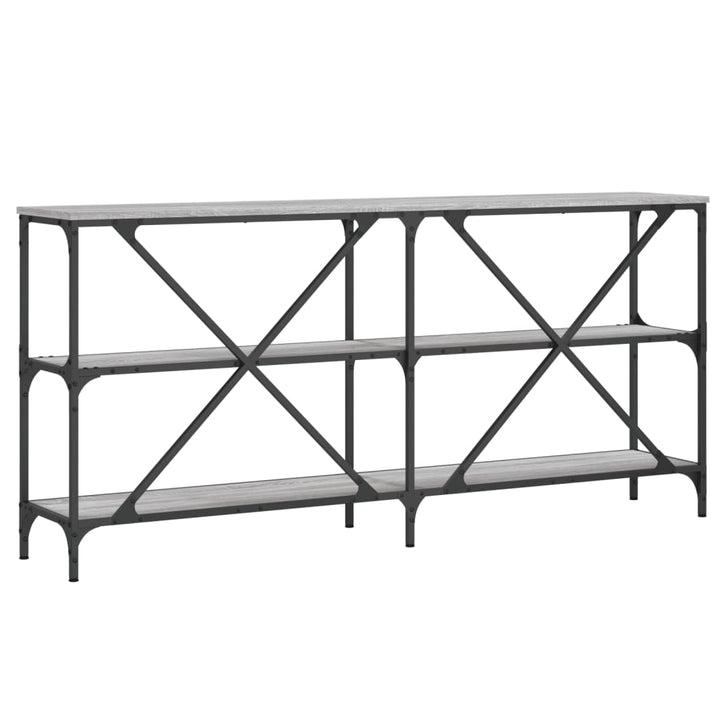 Konsolbord 160X30X75 Cm Konstruerat Trä Och Järn