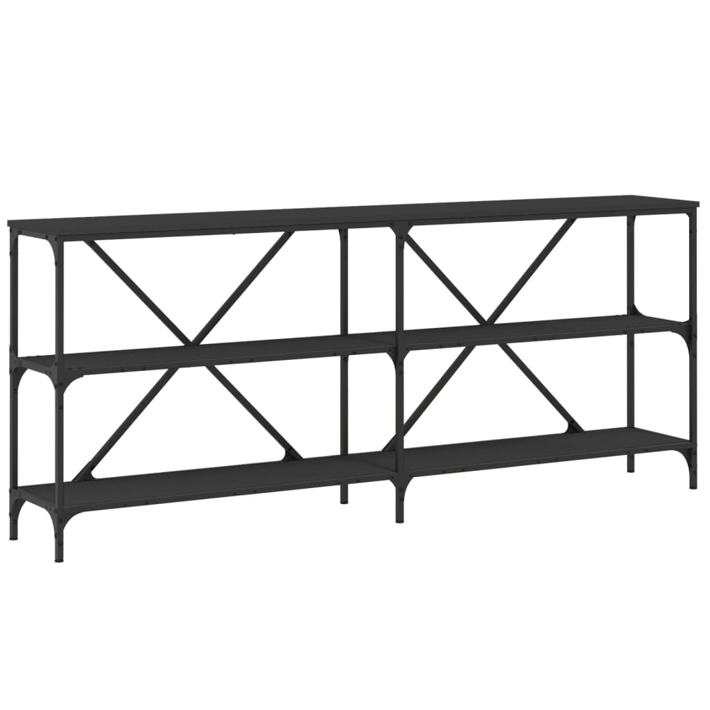 Konsolbord 180X30X75 Cm Konstruerat Trä Och Järn