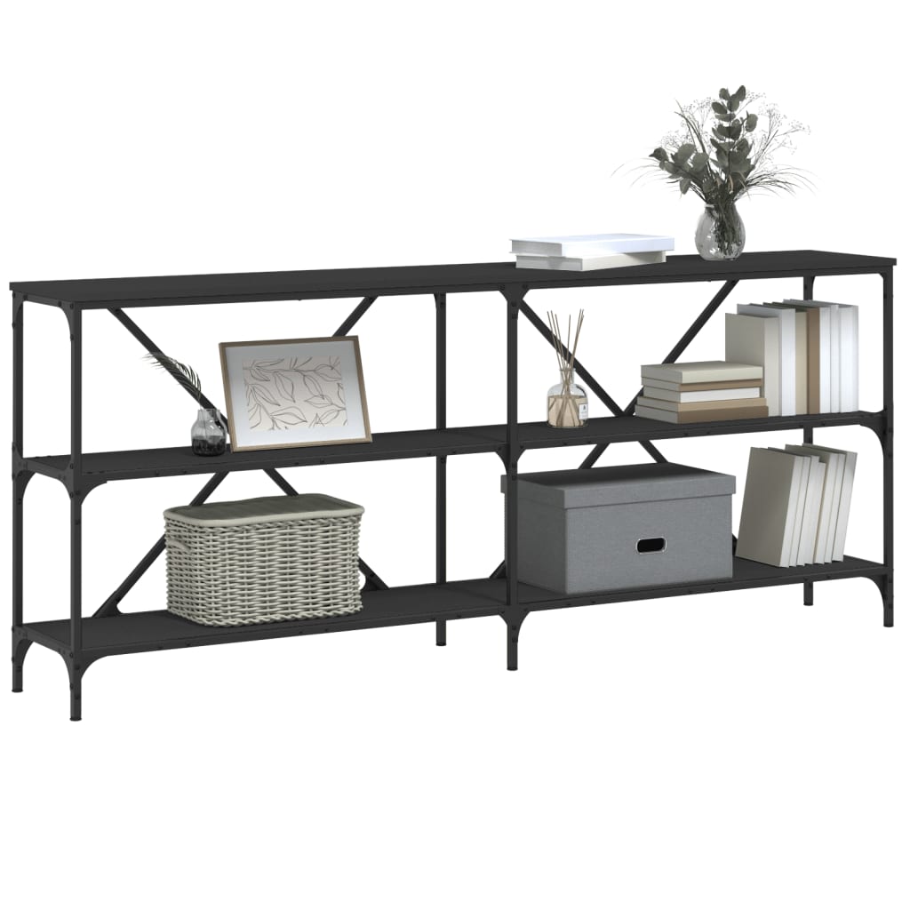 Konsolbord 180X30X75 Cm Konstruerat Trä Och Järn