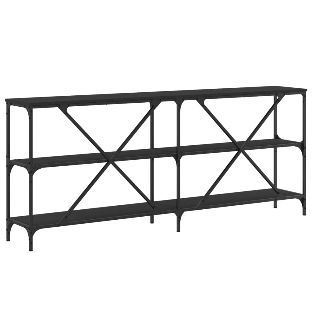 Konsolbord 180X30X75 Cm Konstruerat Trä Och Järn
