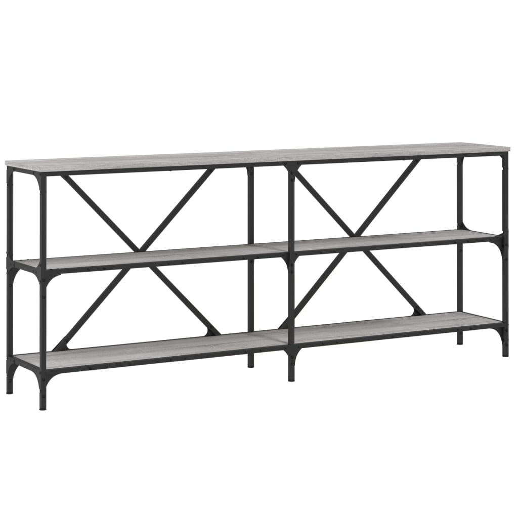 Konsolbord 180X30X75 Cm Konstruerat Trä Och Järn