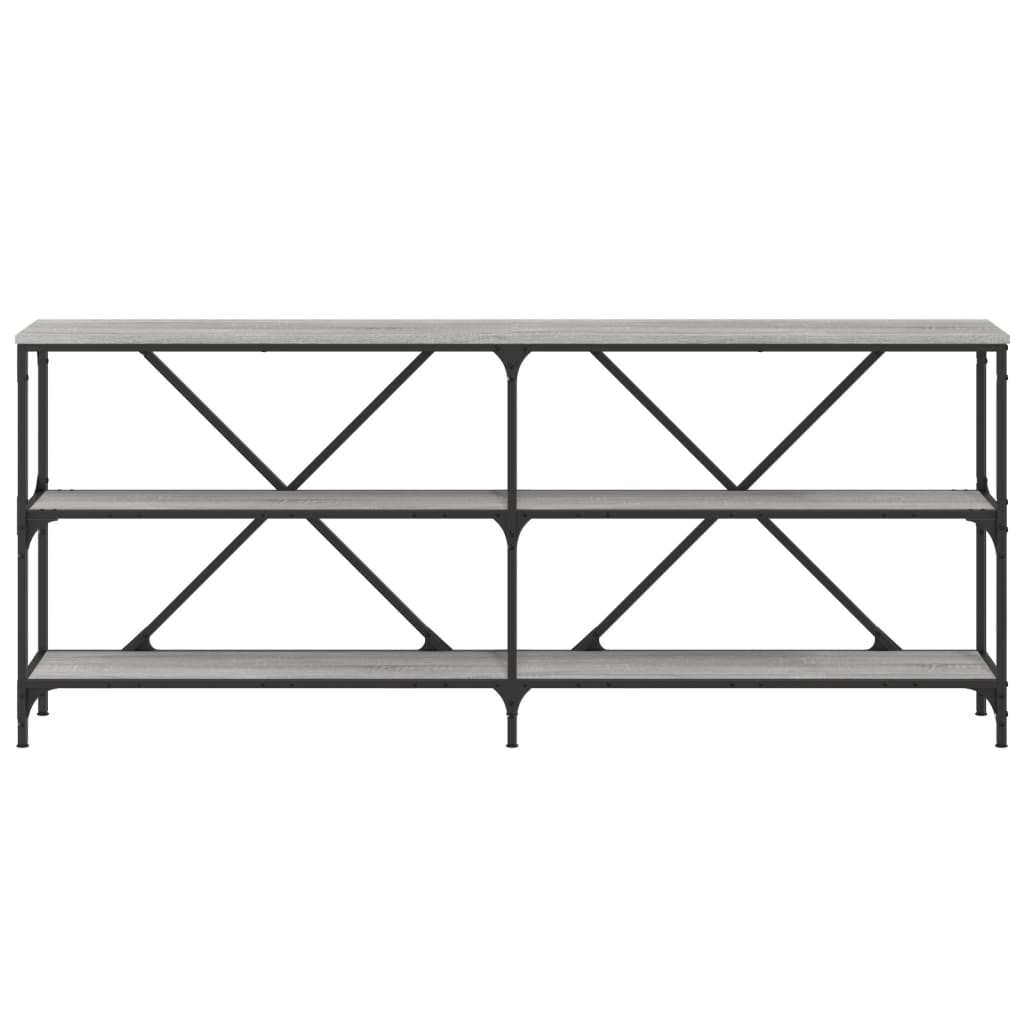 Konsolbord 180X30X75 Cm Konstruerat Trä Och Järn