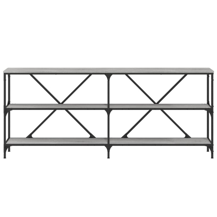 Konsolbord 180X30X75 Cm Konstruerat Trä Och Järn