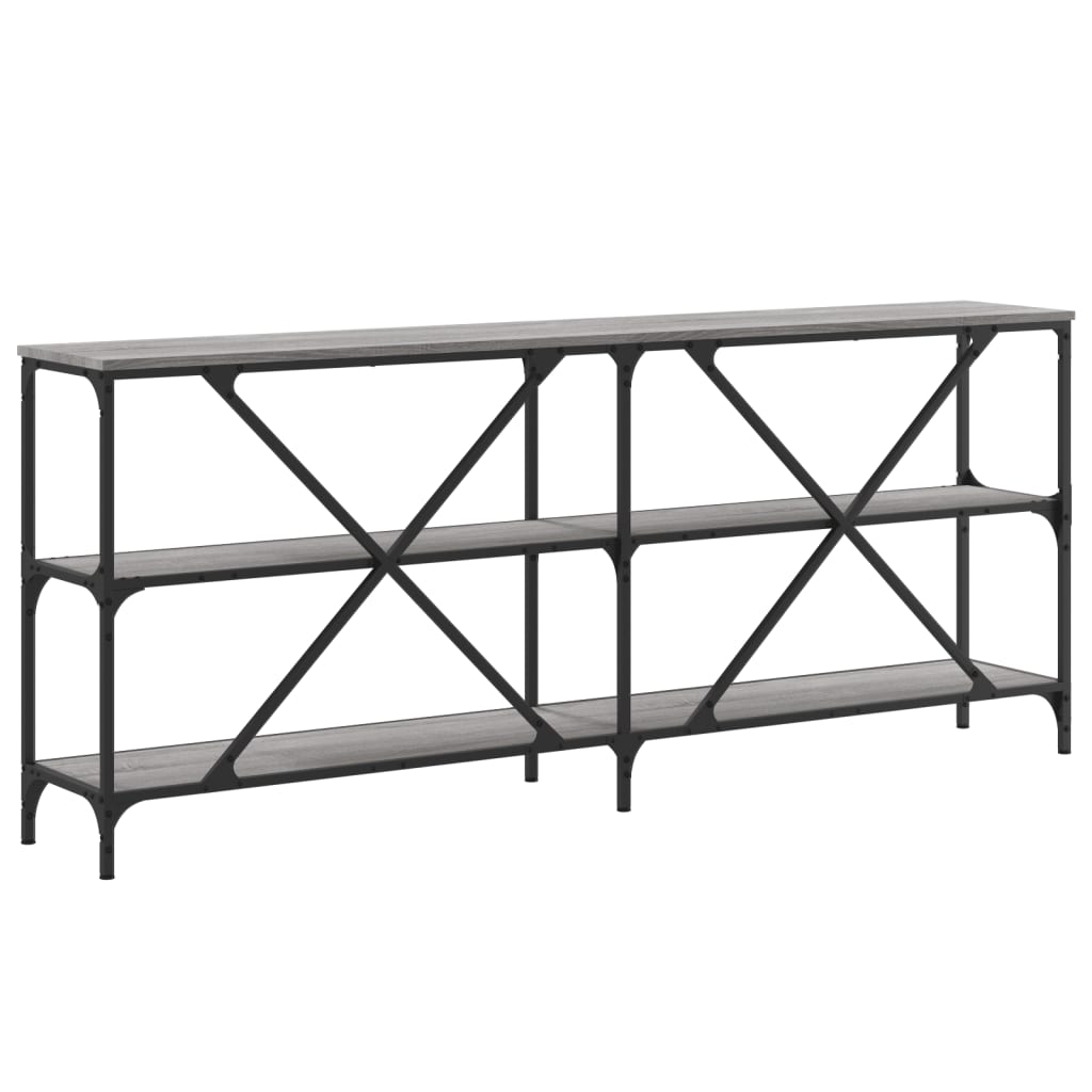 Konsolbord 180X30X75 Cm Konstruerat Trä Och Järn