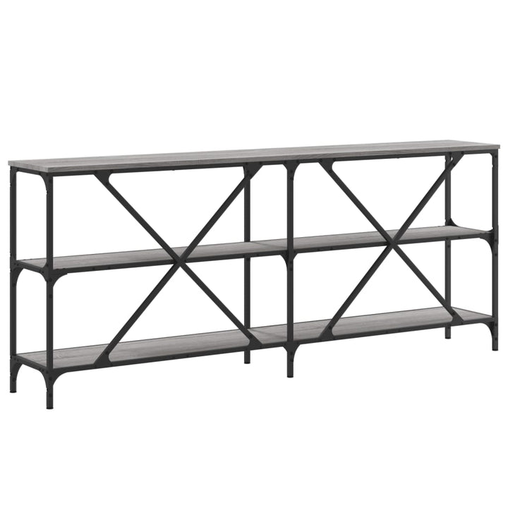 Konsolbord 180X30X75 Cm Konstruerat Trä Och Järn