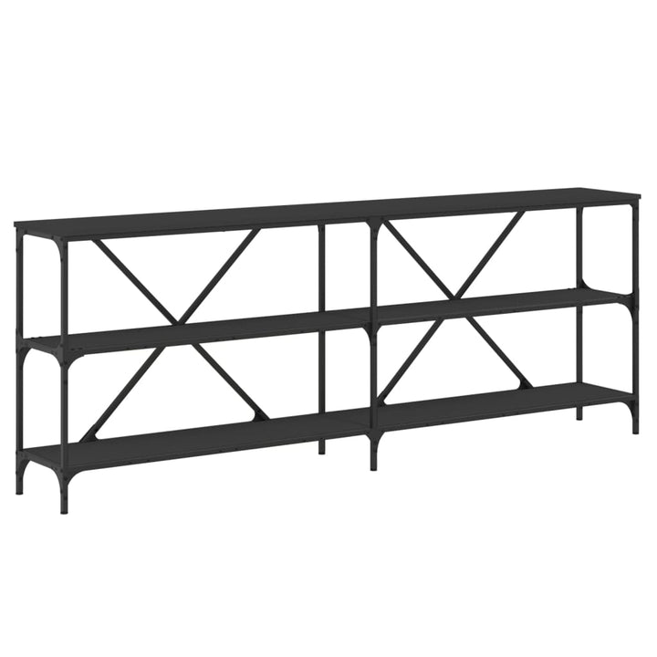 Konsolbord 200X30X75 Cm Konstruerat Trä Och Järn