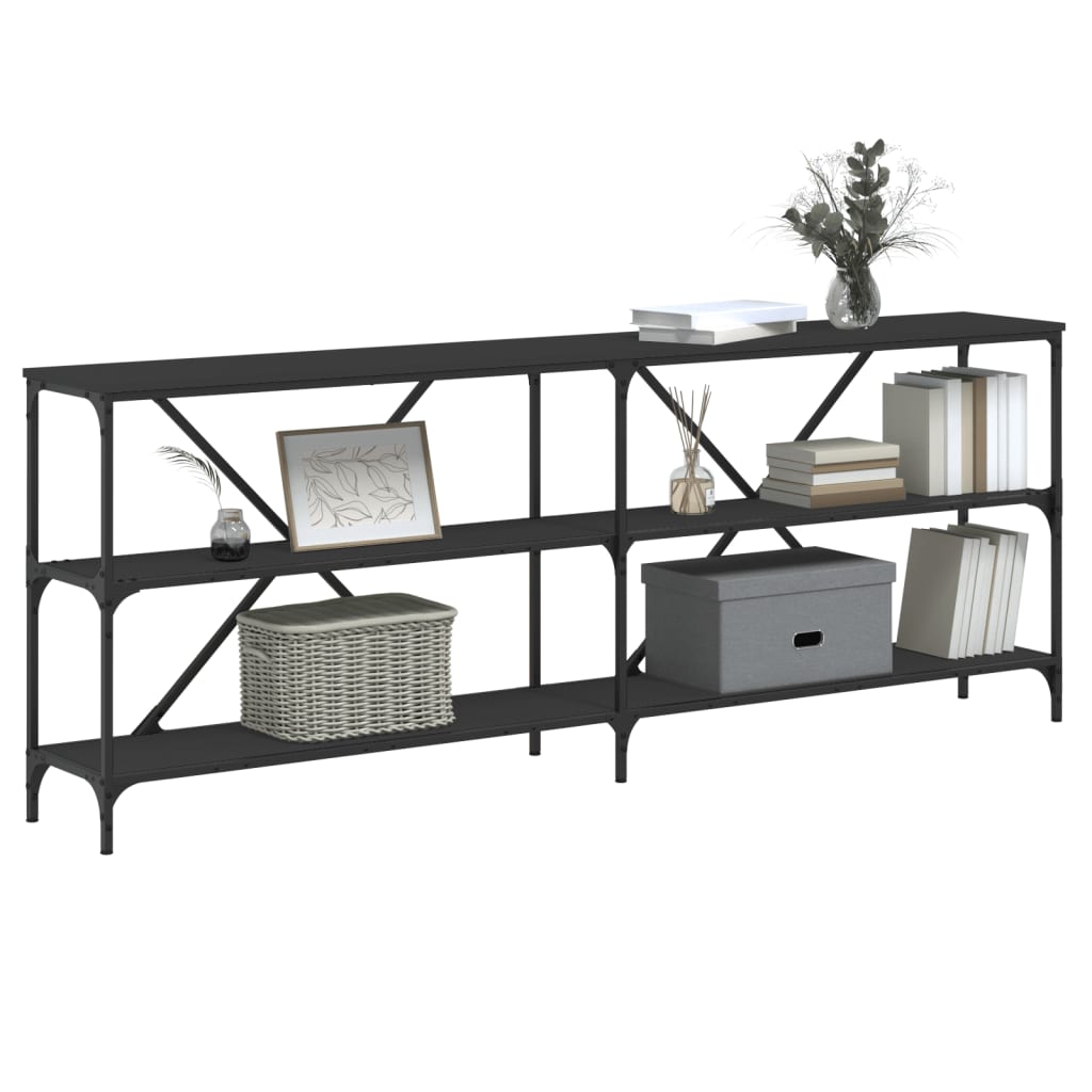 Konsolbord 200X30X75 Cm Konstruerat Trä Och Järn