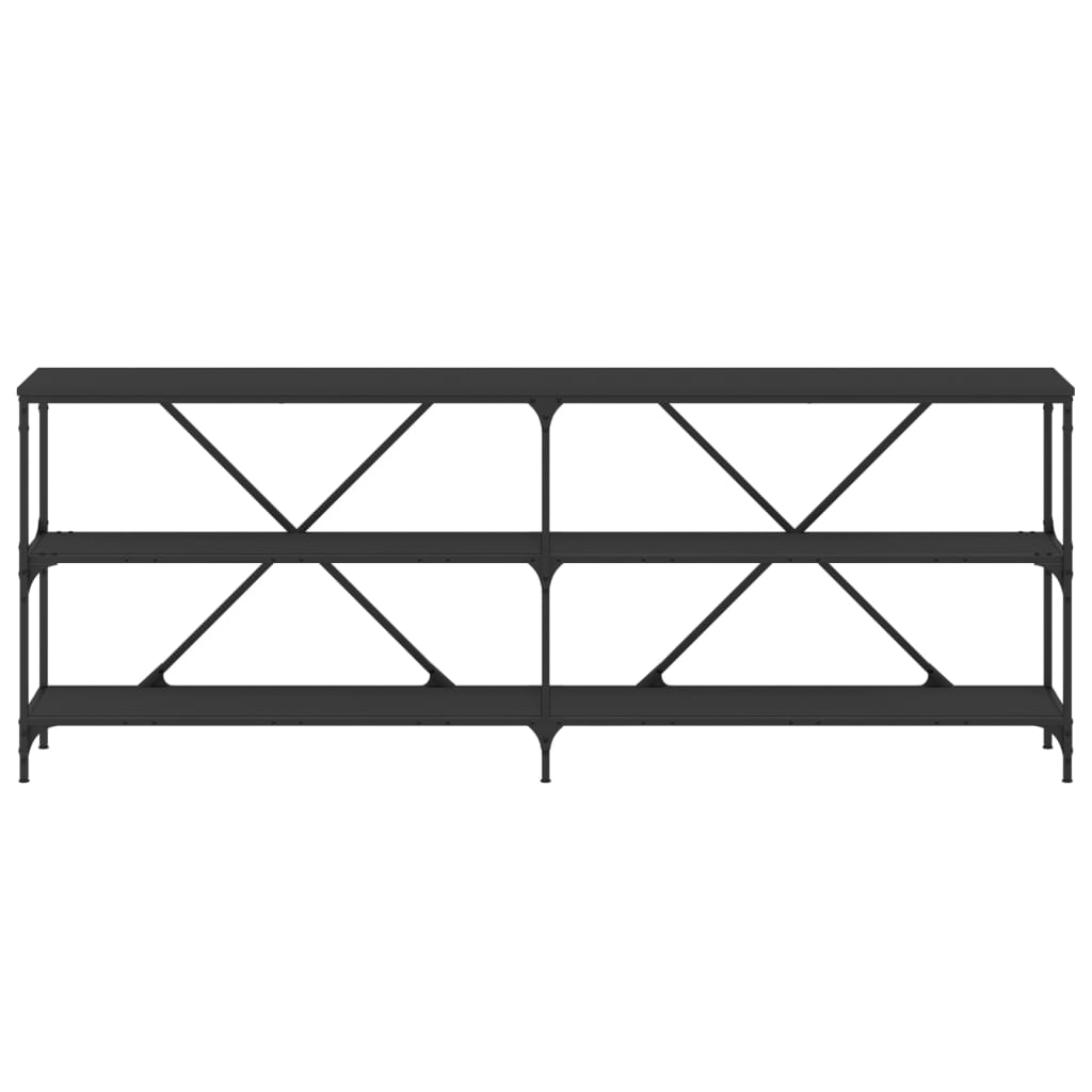Konsolbord 200X30X75 Cm Konstruerat Trä Och Järn