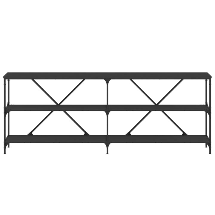 Konsolbord 200X30X75 Cm Konstruerat Trä Och Järn