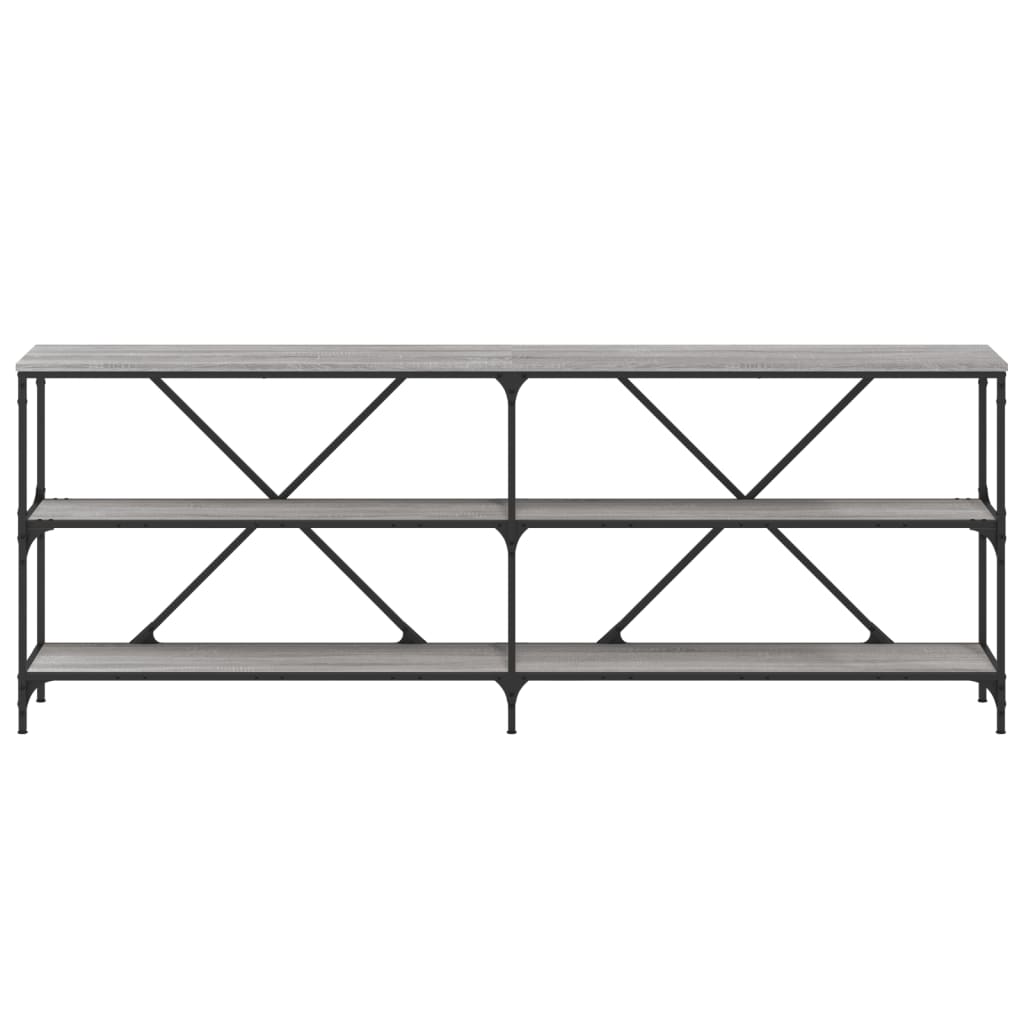 Konsolbord 200X30X75 Cm Konstruerat Trä Och Järn