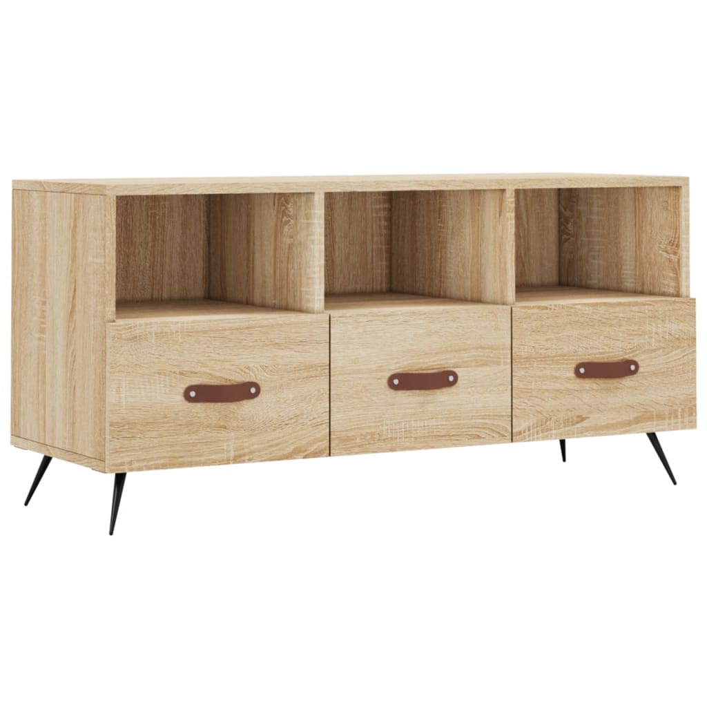Tv-Bänk 102X36X50 Cm Konstruerat Trä