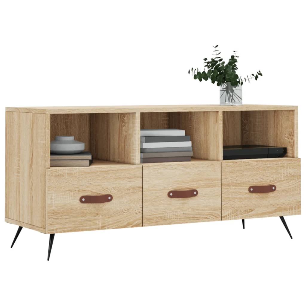 Tv-Bänk 102X36X50 Cm Konstruerat Trä