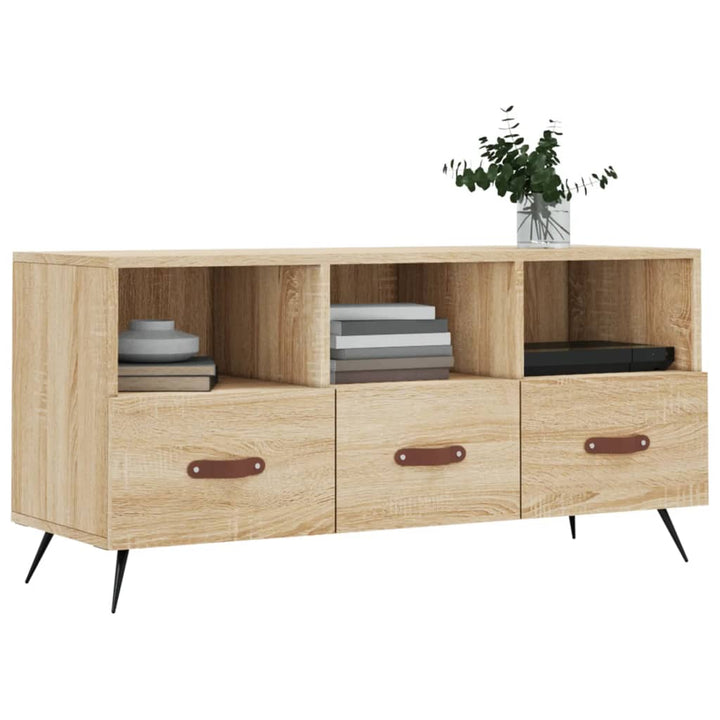 Tv-Bänk 102X36X50 Cm Konstruerat Trä