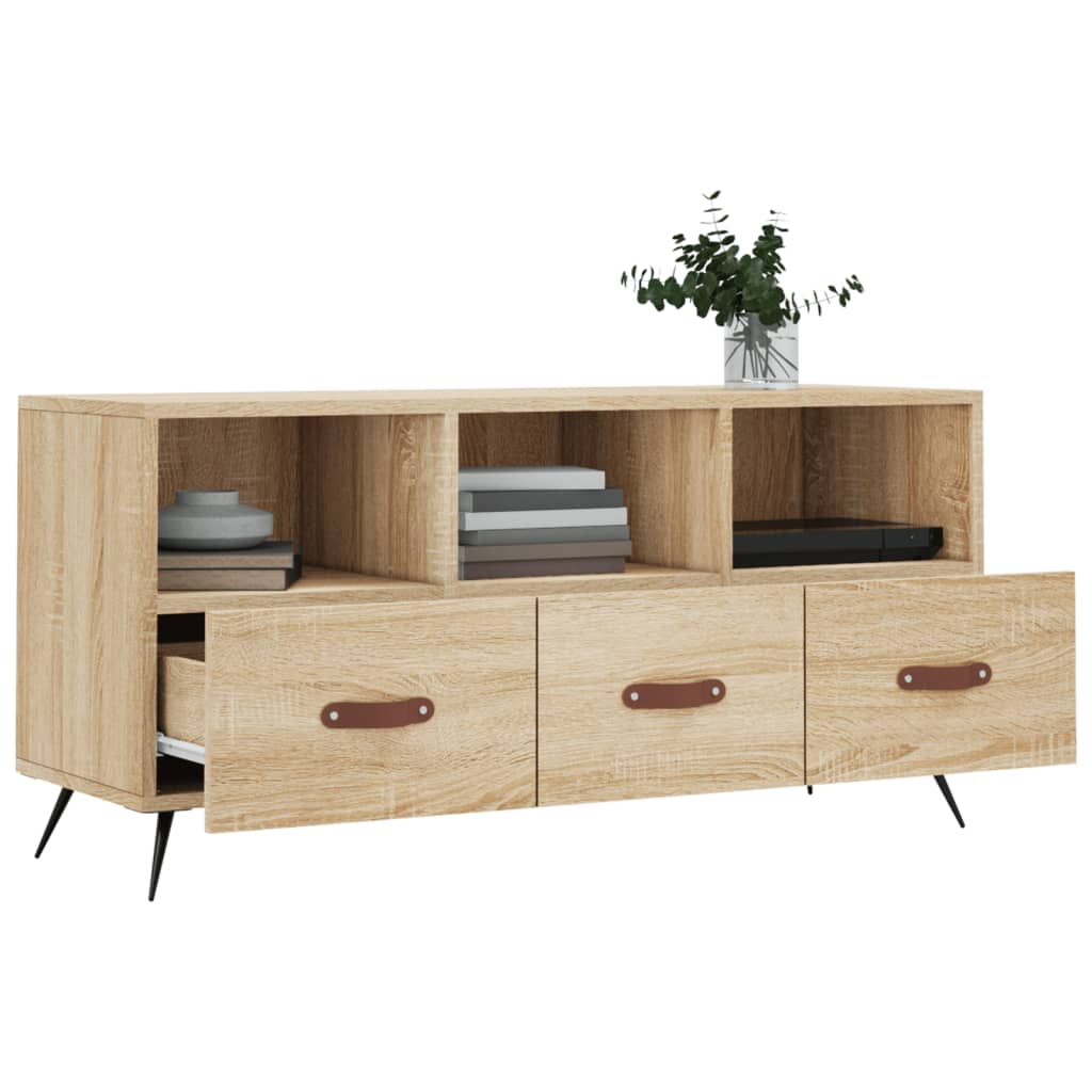 Tv-Bänk 102X36X50 Cm Konstruerat Trä