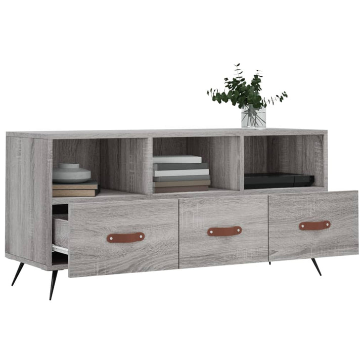 Tv-Bänk 102X36X50 Cm Konstruerat Trä