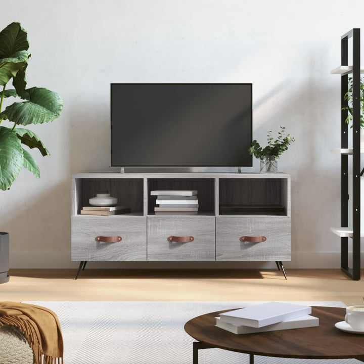 Tv-Bänk 102X36X50 Cm Konstruerat Trä
