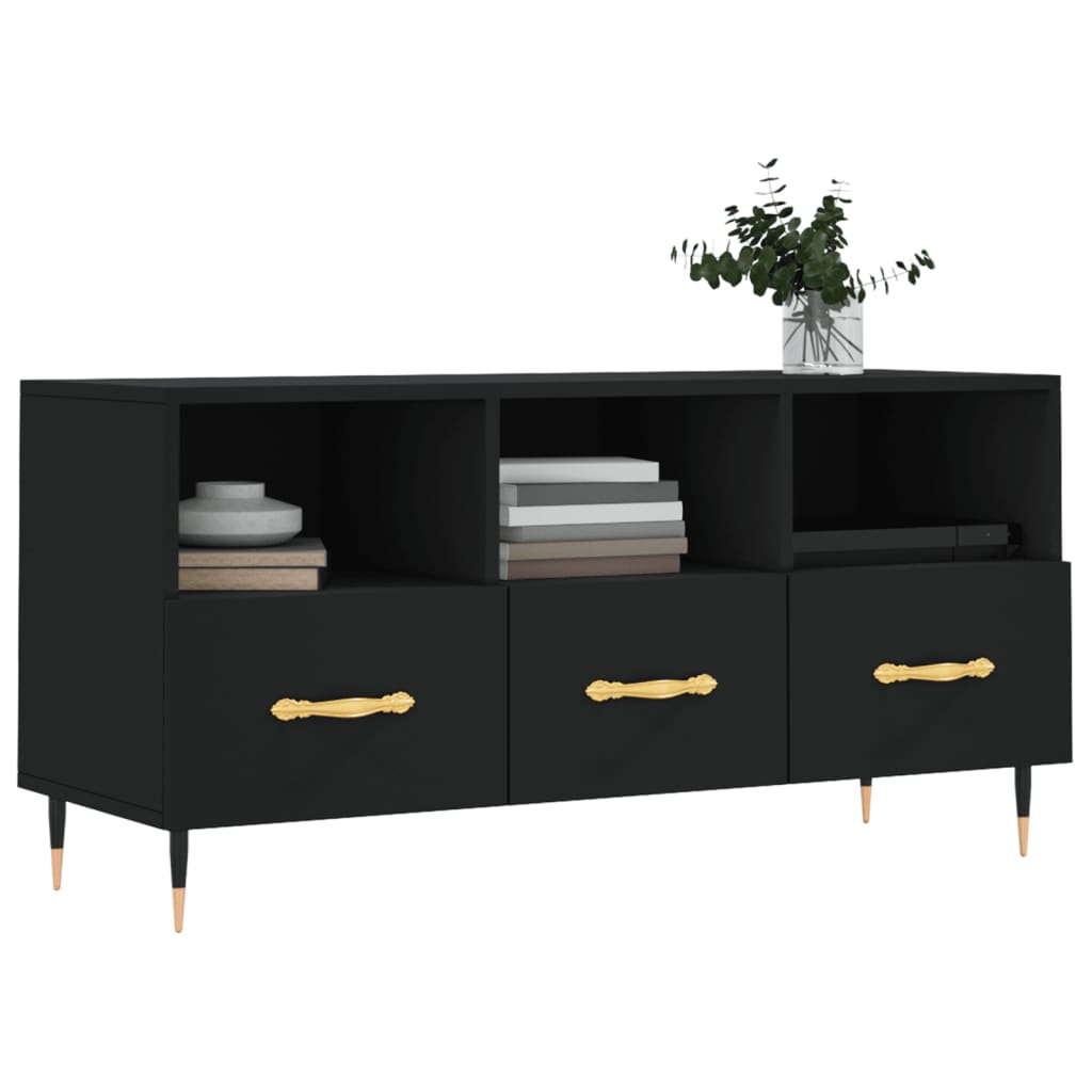 Tv-Bänk 102X36X50 Cm Konstruerat Trä