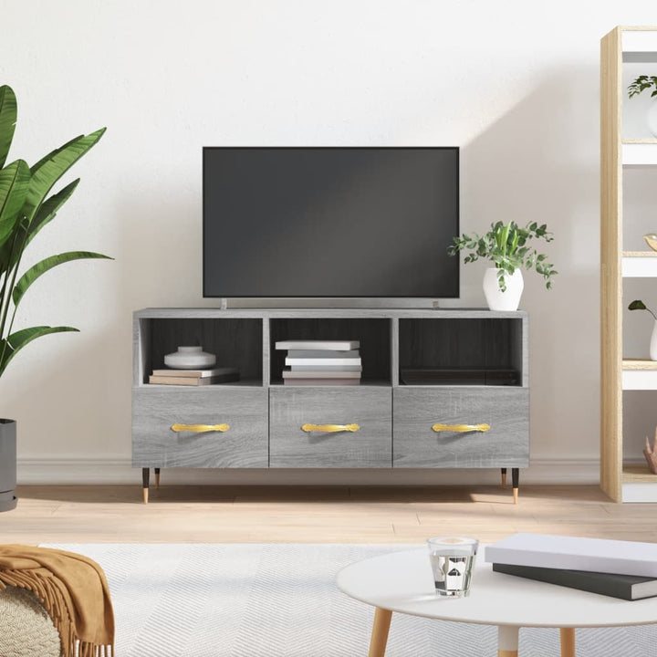 Tv-Bänk 102X36X50 Cm Konstruerat Trä