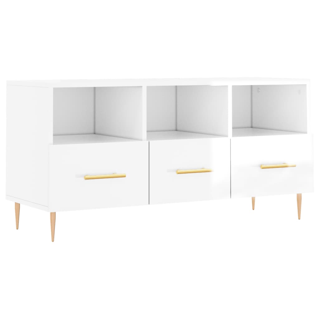 Tv-Bänk 102X36X50 Cm Konstruerat Trä