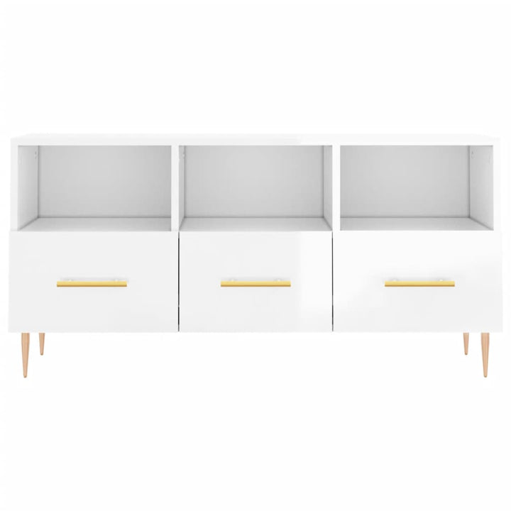 Tv-Bänk 102X36X50 Cm Konstruerat Trä