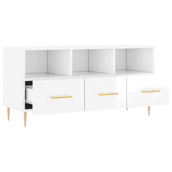 Tv-Bänk 102X36X50 Cm Konstruerat Trä