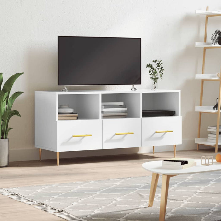 Tv-Bänk 102X36X50 Cm Konstruerat Trä