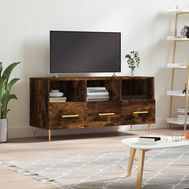Tv-Bänk 102X36X50 Cm Konstruerat Trä