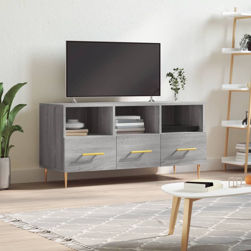 Tv-Bänk 102X36X50 Cm Konstruerat Trä