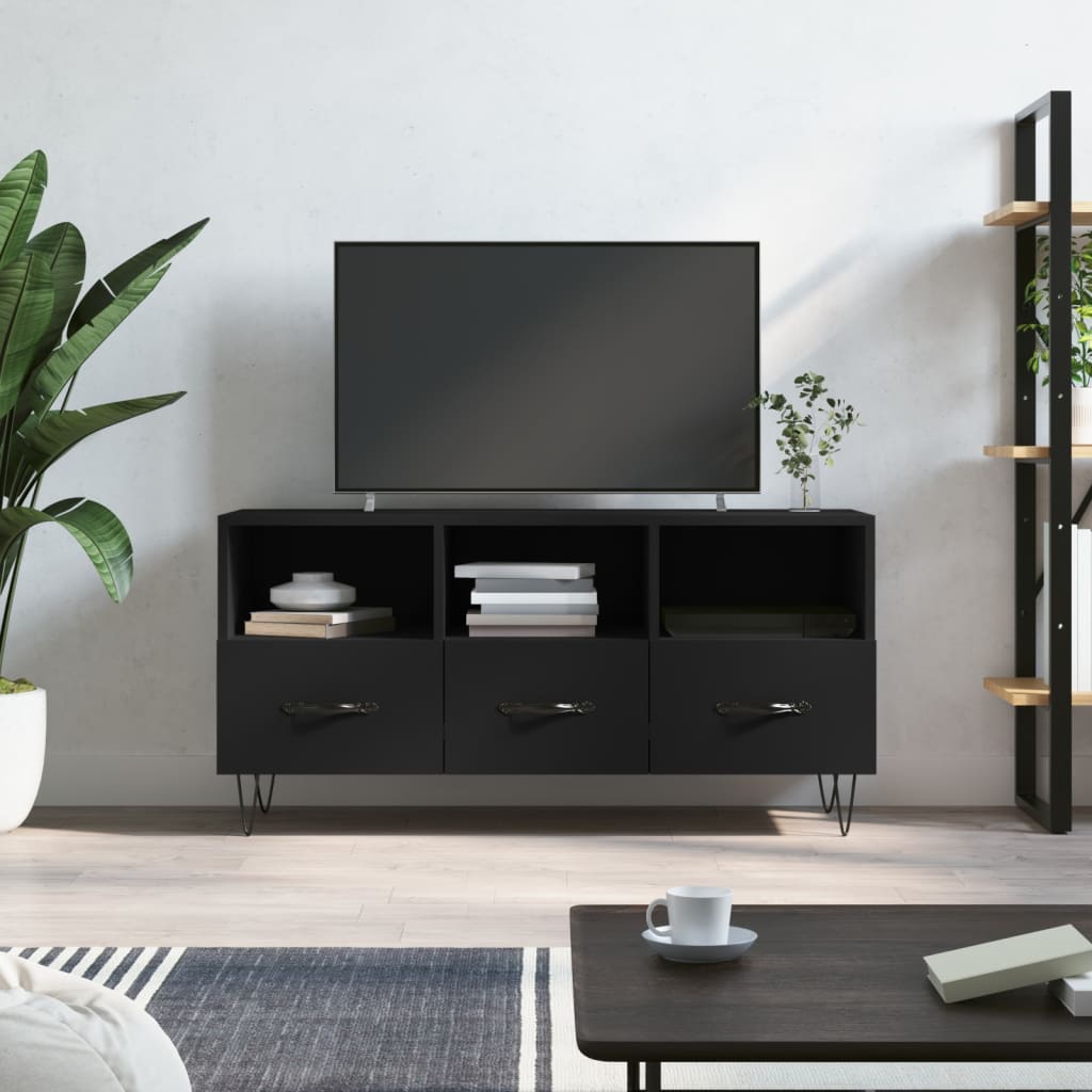 Tv-Bänk 102X36X50 Cm Konstruerat Trä
