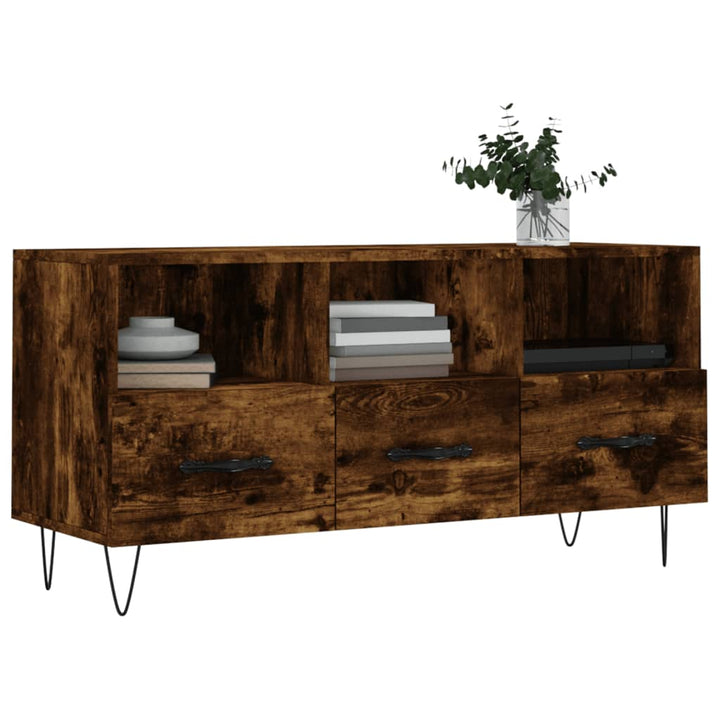 Tv-Bänk 102X36X50 Cm Konstruerat Trä