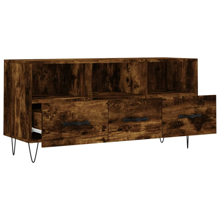 Tv-Bänk 102X36X50 Cm Konstruerat Trä