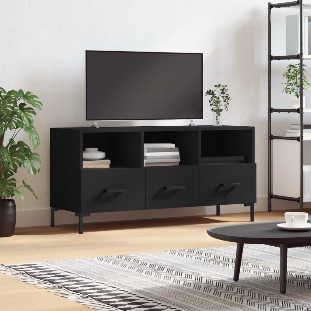 Tv-Bänk 102X36X50 Cm Konstruerat Trä