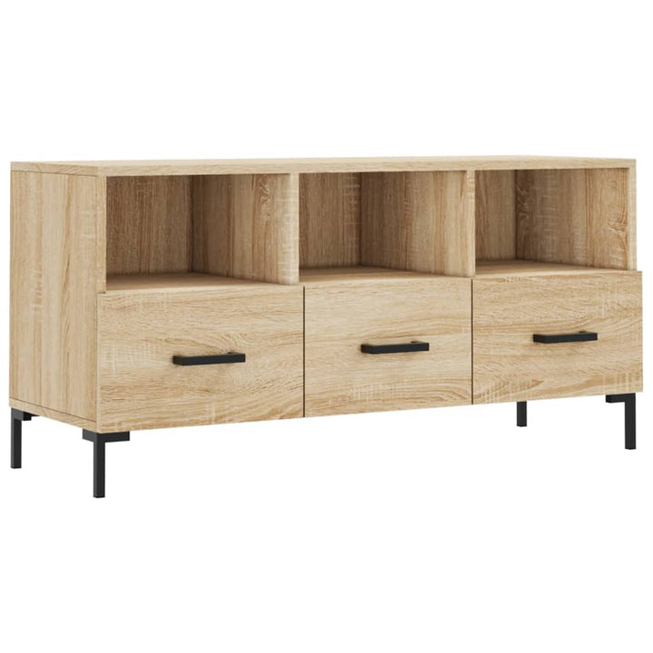 Tv-Bänk 102X36X50 Cm Konstruerat Trä