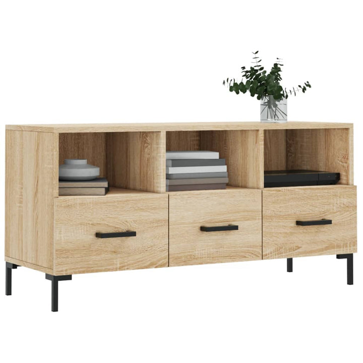 Tv-Bänk 102X36X50 Cm Konstruerat Trä