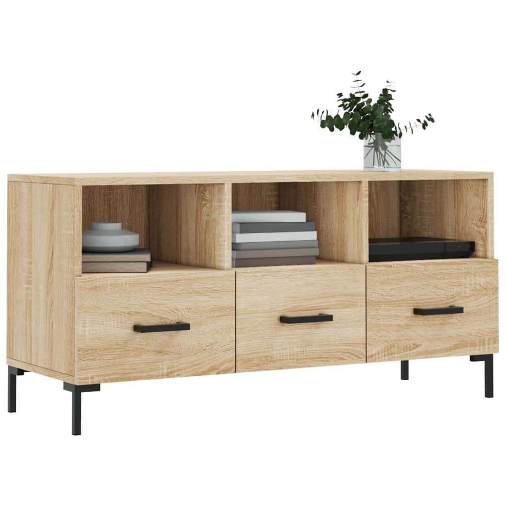 Tv-Bänk 102X36X50 Cm Konstruerat Trä